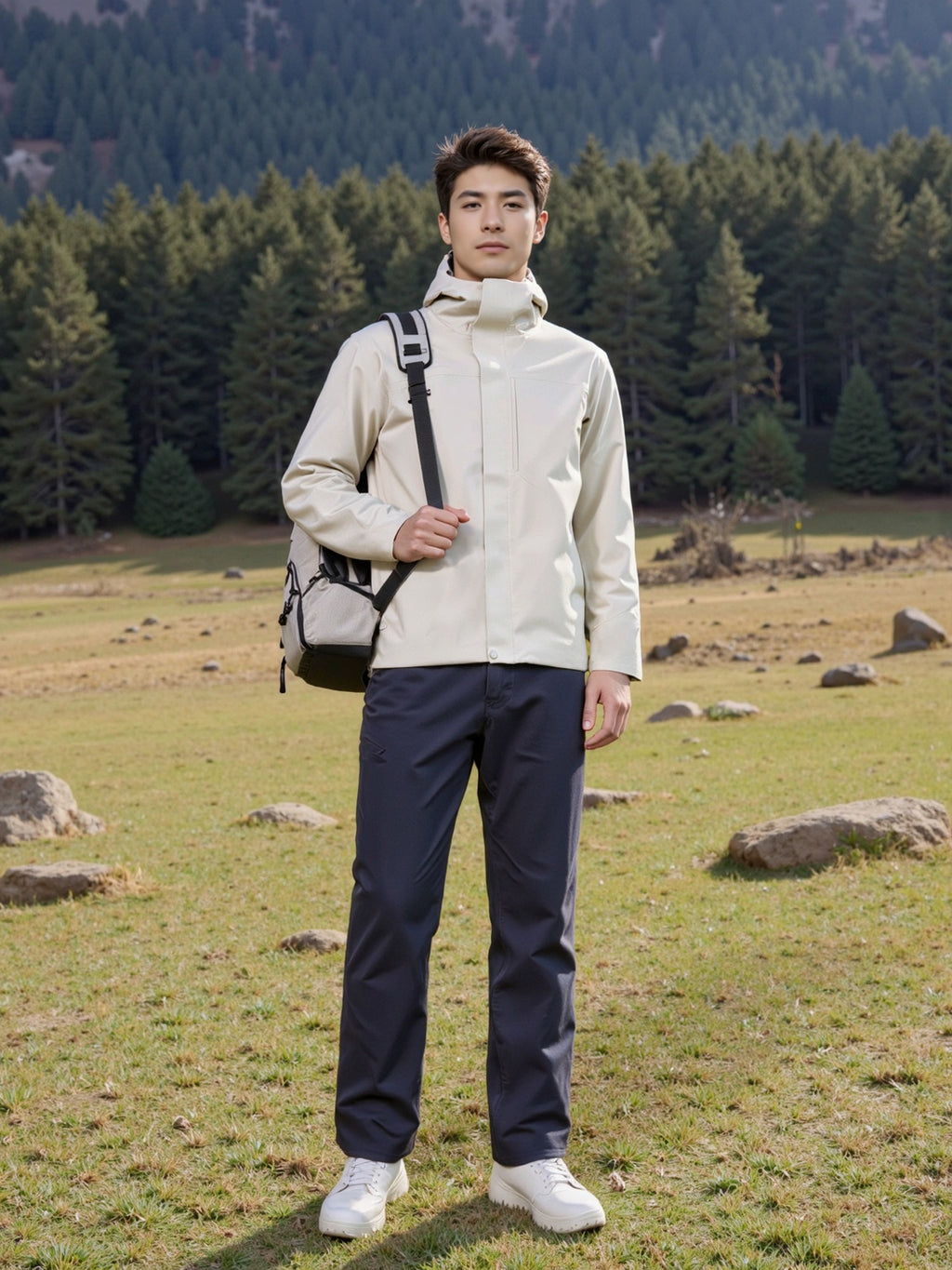 Lightweight Zipper Windstopper Unisex Hooded Rain Coated Fleece Hiking Waterproof Outdoor Jackets STJY2316