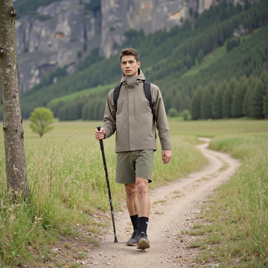 Lightweight Zipper Windstopper Unisex Hooded Rain Coated Fleece Hiking Waterproof Outdoor Jackets STJY2316